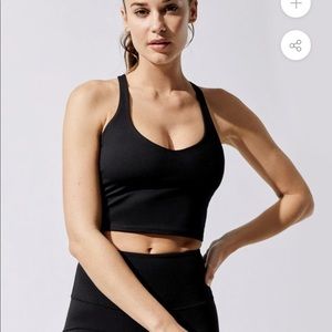 Carbon38 Racer Cami cloud compression black S